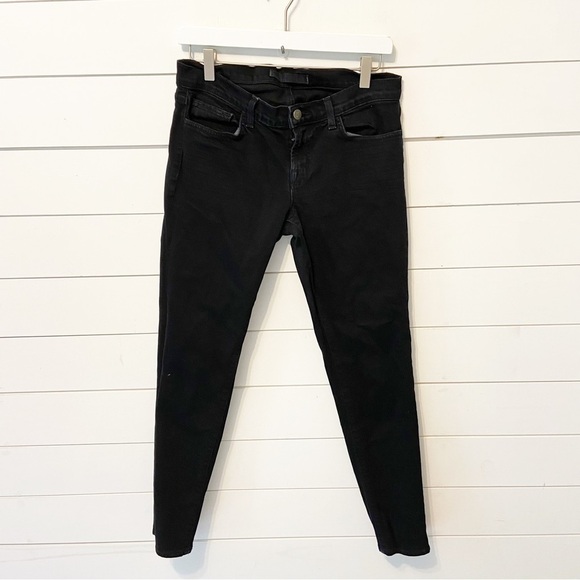 J.Brand | Low Rise Ultra Dark Wash Skinny Jeans Size 29 - Picture 1 of 12
